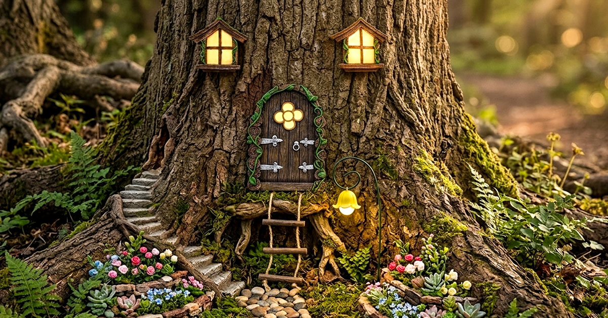 Transforms Any Tree into an Enchanting Fairy Home