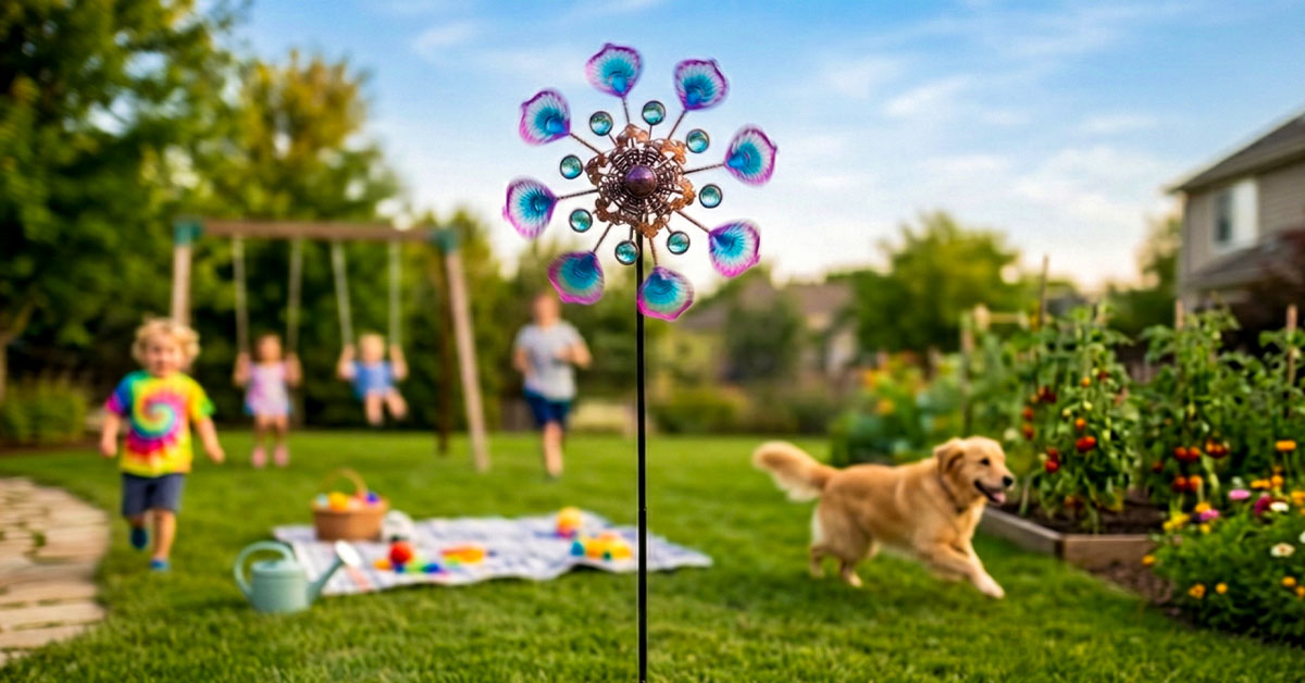 Brightens Outdoor Spaces With Lively Movement