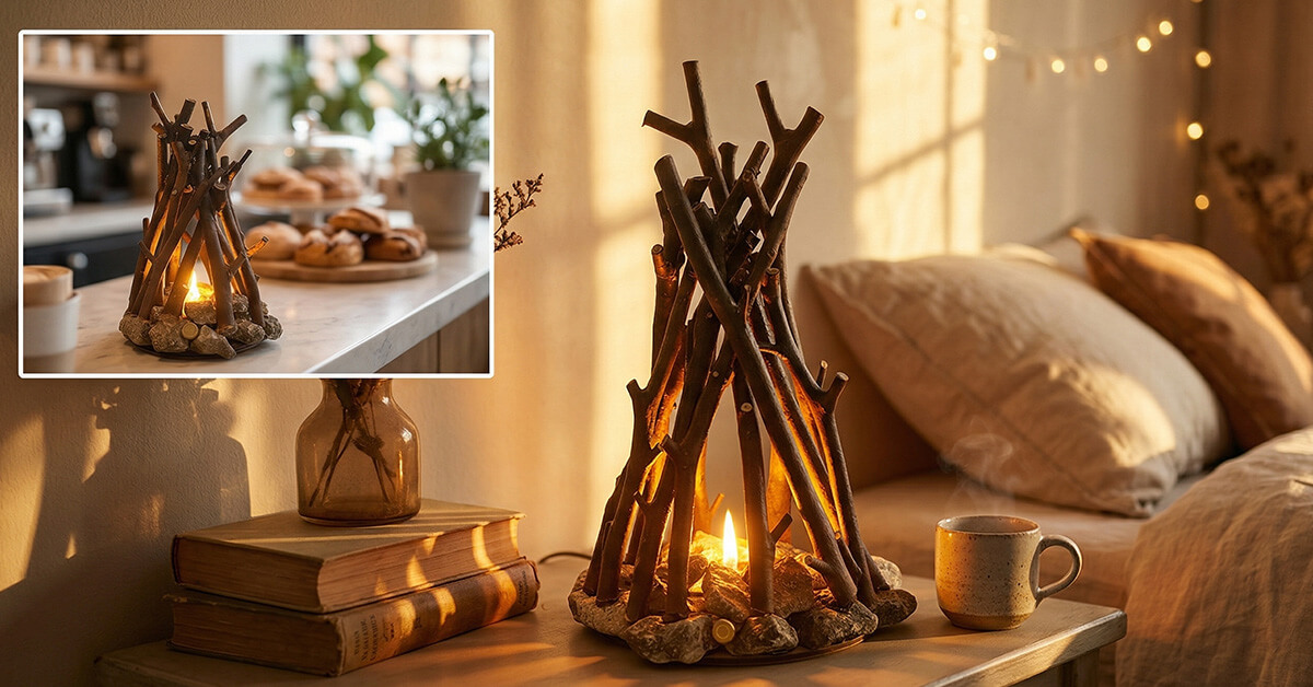 Sets Cozy Ambience in Any Room Instantly