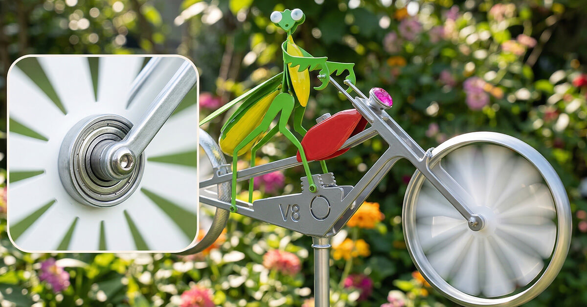 MantisChop Spins Beautifully, Bringing Garden Joy Instantly