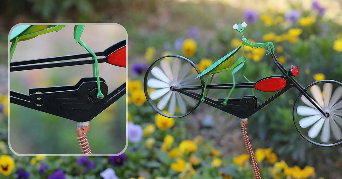Pedaling Legs Animate With Every Breeze