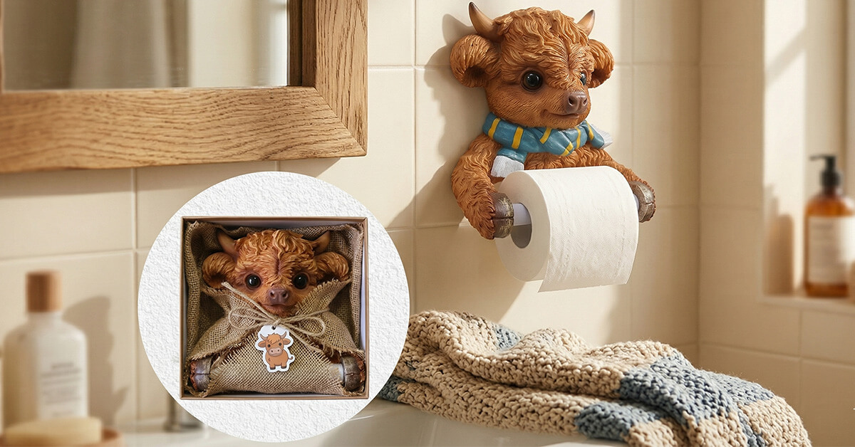 Perfect Gift for Farmhouse and Cow Lovers
