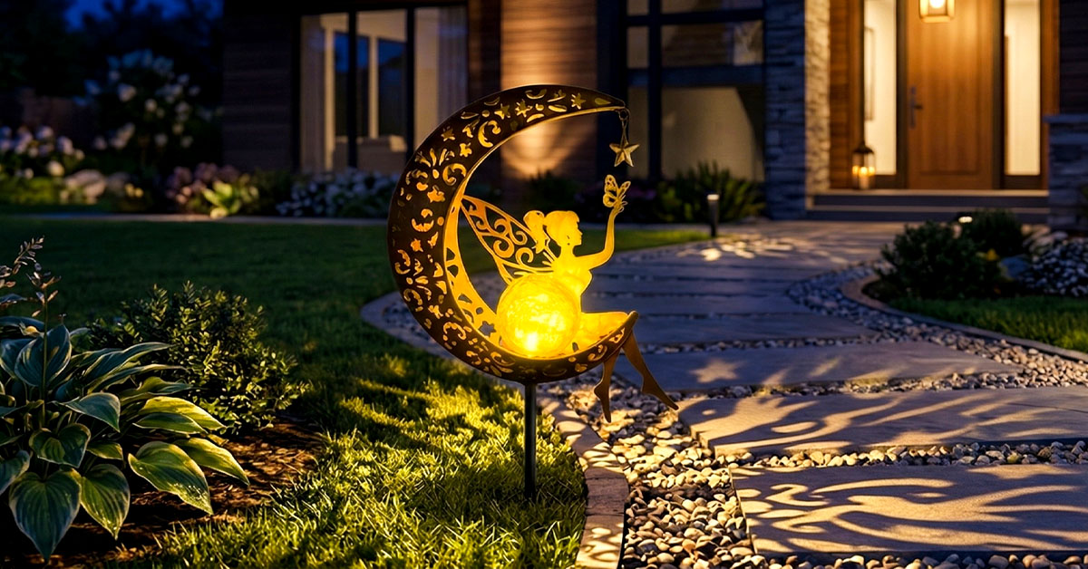 Warm White LEDs Cast Enchanting Pattern Reflections