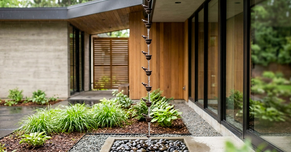 Perched Bird Design Creates a Vibrant Outdoor Atmosphere