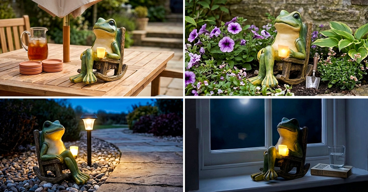 Place Anywhere — Patio, Lawn, Pathway, or Bedroom
