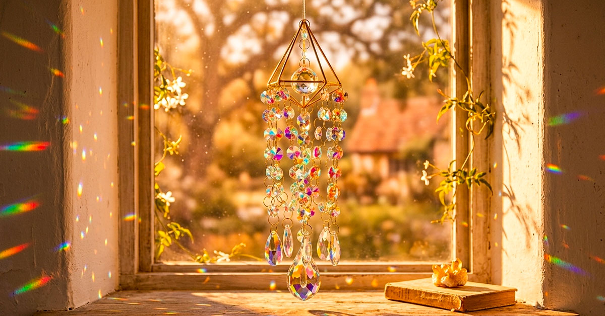 Prism Cascade Creates Stunning Rainbow Light Displays