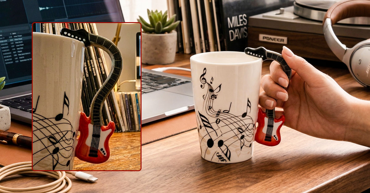 Easy-Grip Handle for Comfortable Sipping
