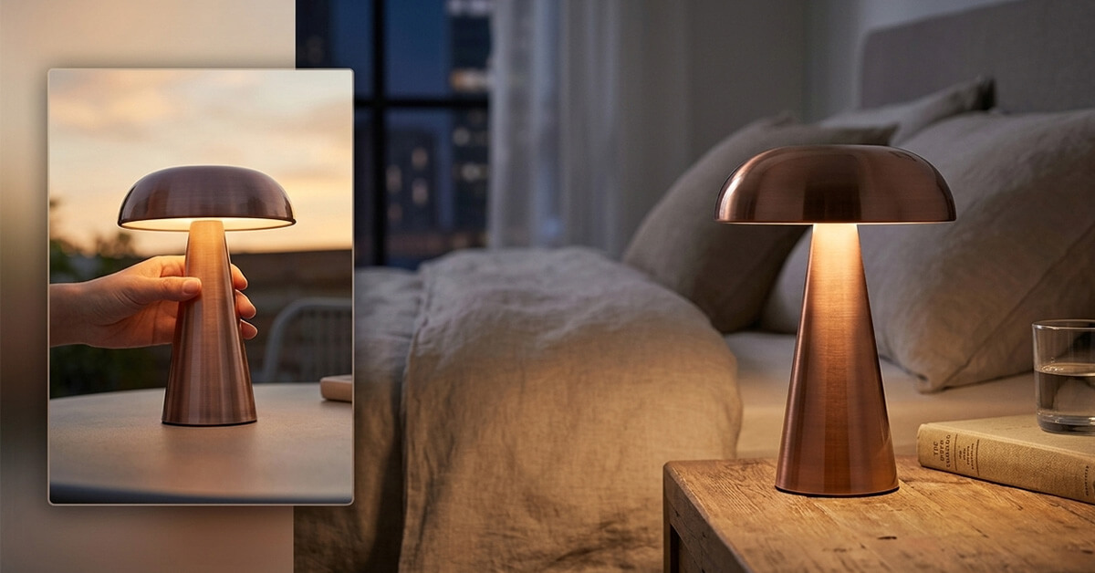 Cord-free Portability — Place Light Anywhere Instantly