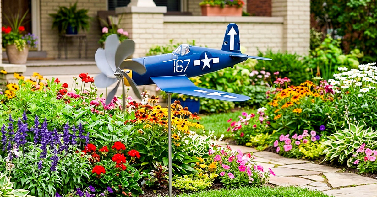 SkyHero — Bold, Lifelike Airplane Art Outdoors
