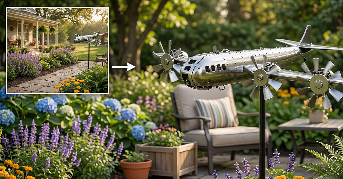 Transforms Any Garden, Patio, Or Flower Bed Instantly