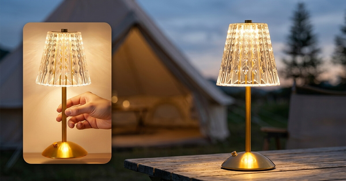 Use indoors, outdoors, or while camping