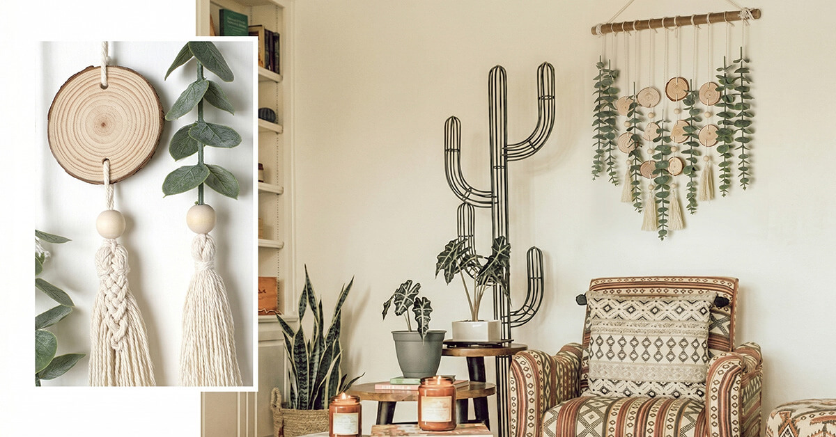Instantly Elevates Any Room With Boho Charm