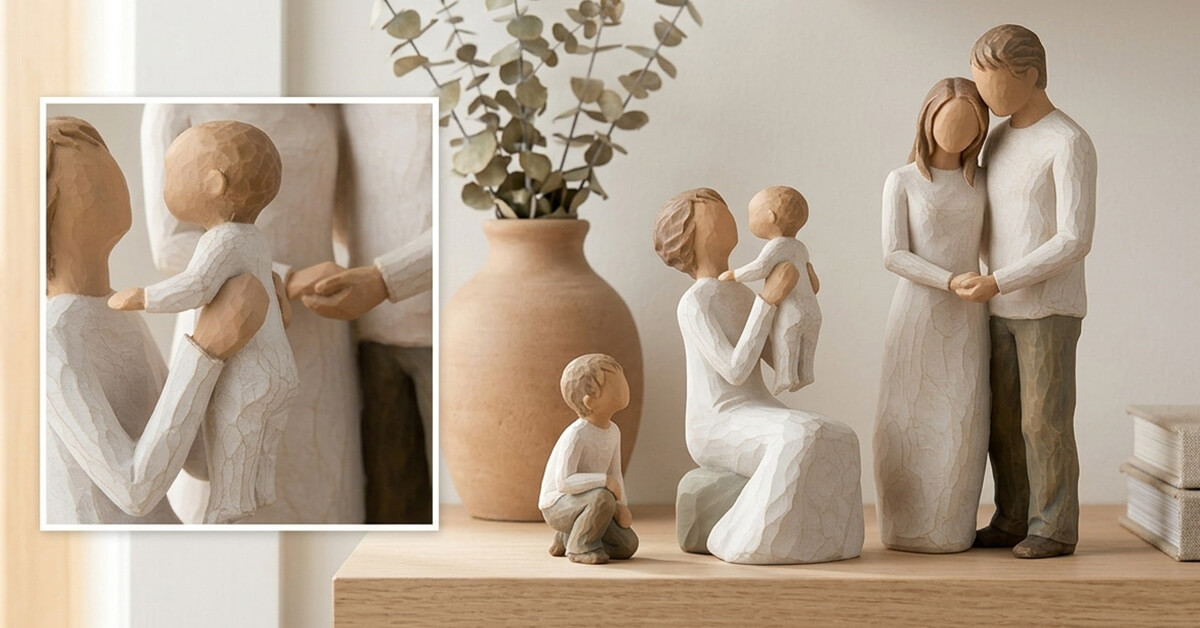 Pairs Perfectly with Other Figures for Family Groupings