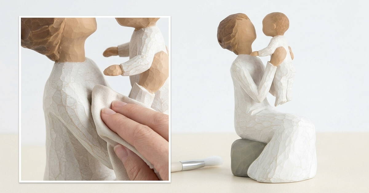 Dust Easily with a Soft Cloth — Low Maintenance