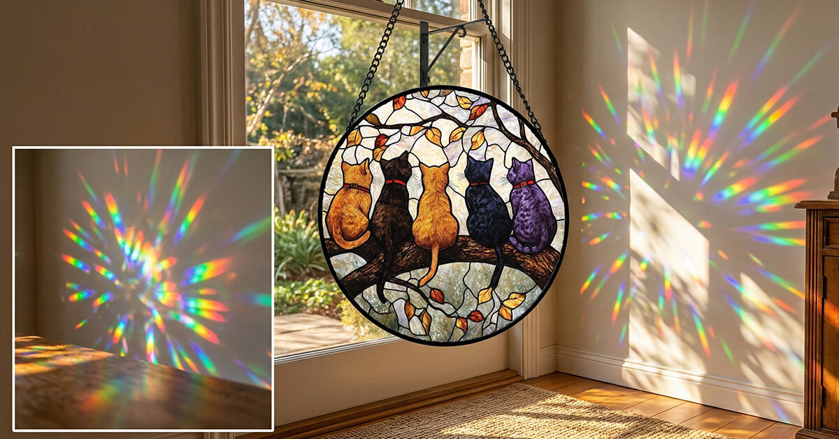 Transforms Sunlight into Dancing Kaleidoscope of Colors