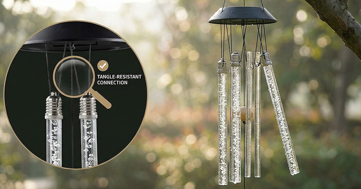 Tangle-Resistant Tubes Produce Musical Highs and Lows