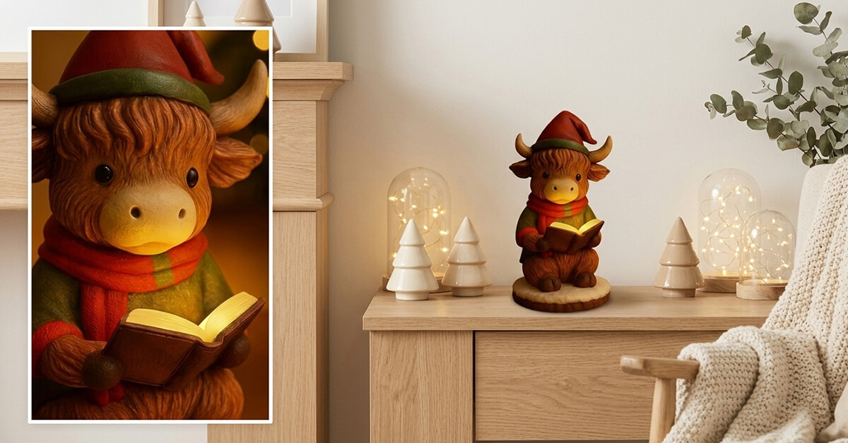 Perfect Bedside, Desk, or Mantelpiece Accent Light