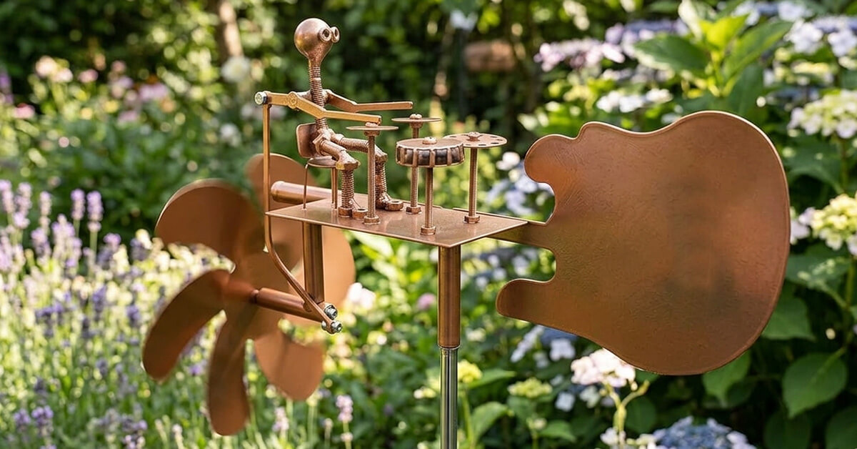 Music-Lover Gift That Doubles as Outdoor Art