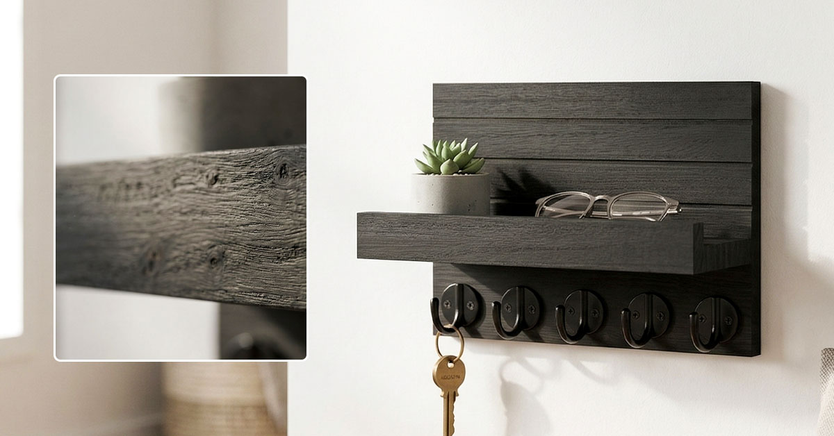 Unique Wood Grain Makes Every WoodHook One-of-a-Kind