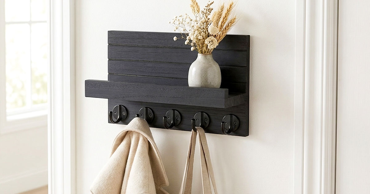 WoodHook Fits Virtually Any Home Aesthetic