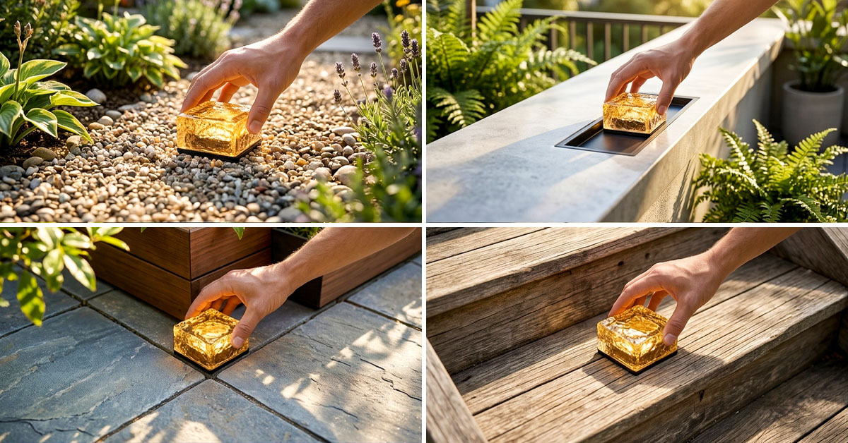 Easy Install — Place Anywhere Sunlight Reaches