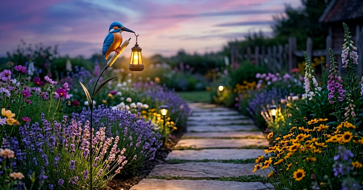 Adds Whimsical Beauty to Any Garden Path