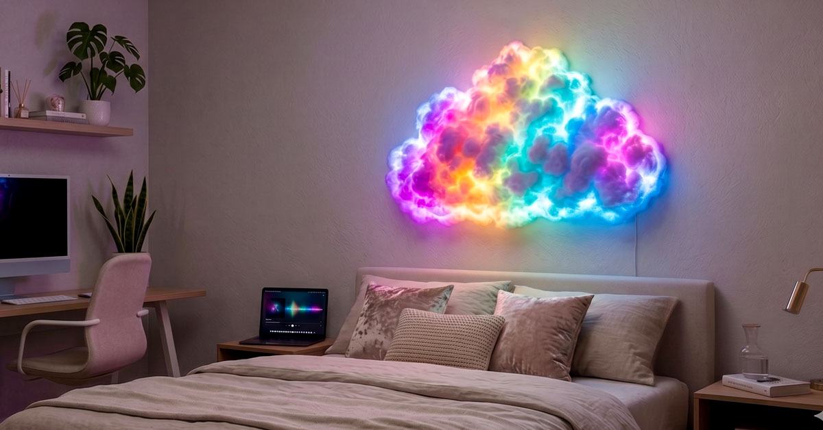 Transform Any Room With Soft, Calming RGB Light