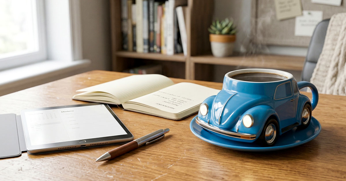 Creative Automotive Aesthetic In Every Sip