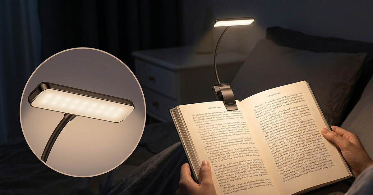 Wide Horizontal Head Spreads Light Evenly Across Pages