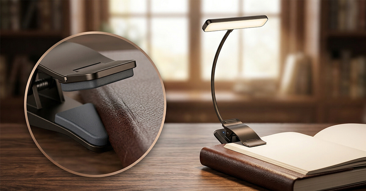 Soft Rubber Pads Protect Your Book's Spine