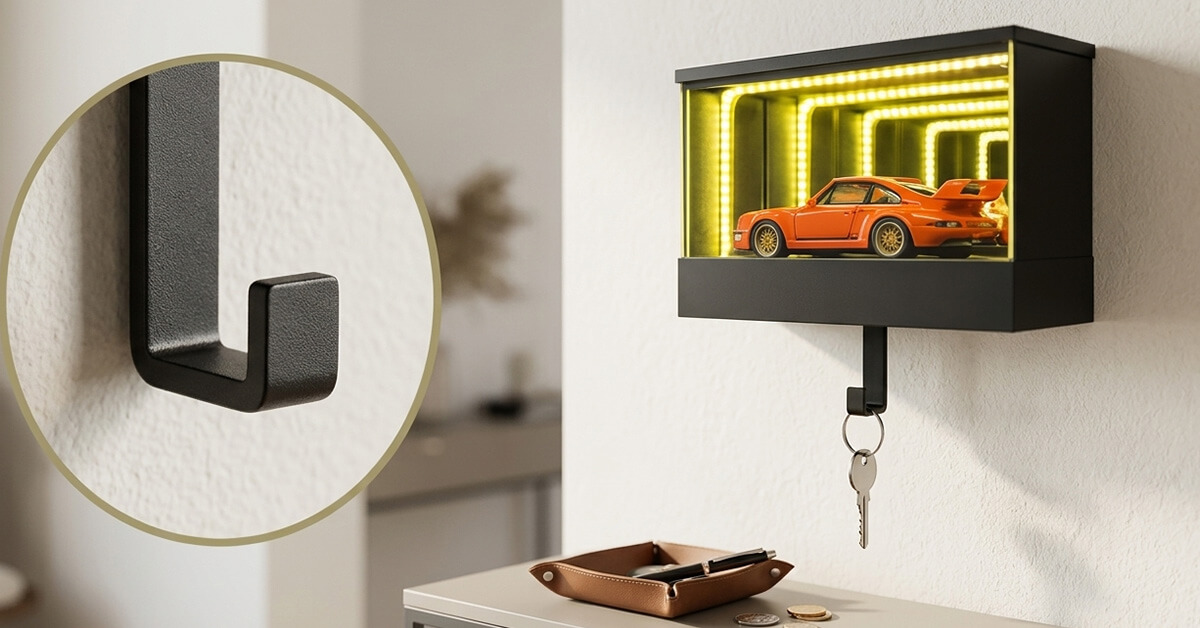 Stores Keys, Mail, And Small Accessories Easily