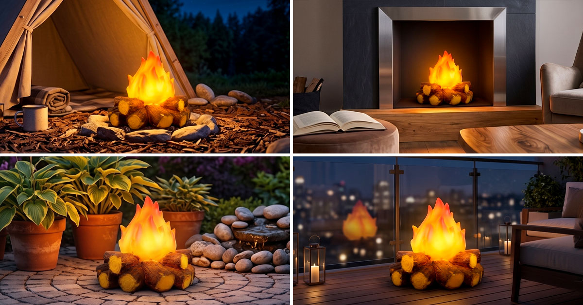 Perfect for Camping, Gardens, and Cozy Nights