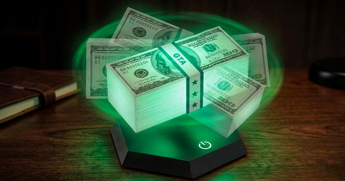 Silent 360° Rotation Mesmerizes Any Room