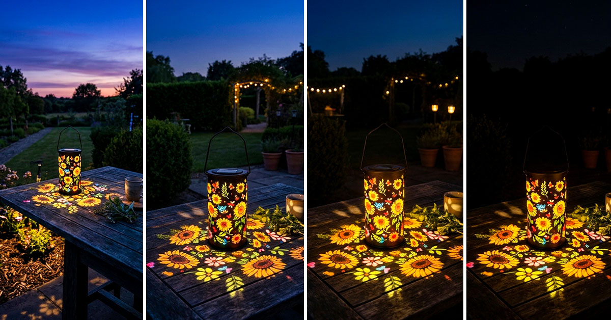Glows Beautifully for 8–10 Hours After Sunset