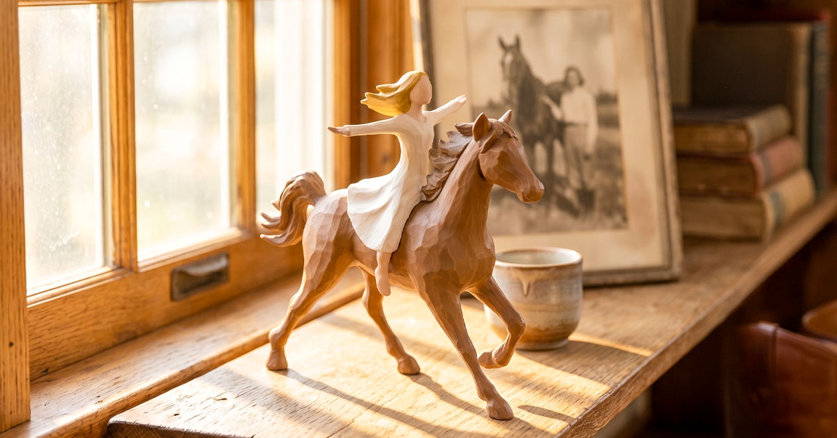 Captures the Fearless Spirit of Lifelong Horse Lovers