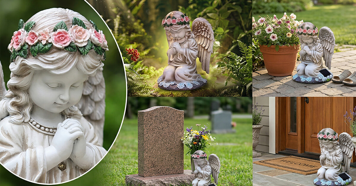 Ideal for Gardens, Patios, Graves, and Entryways
