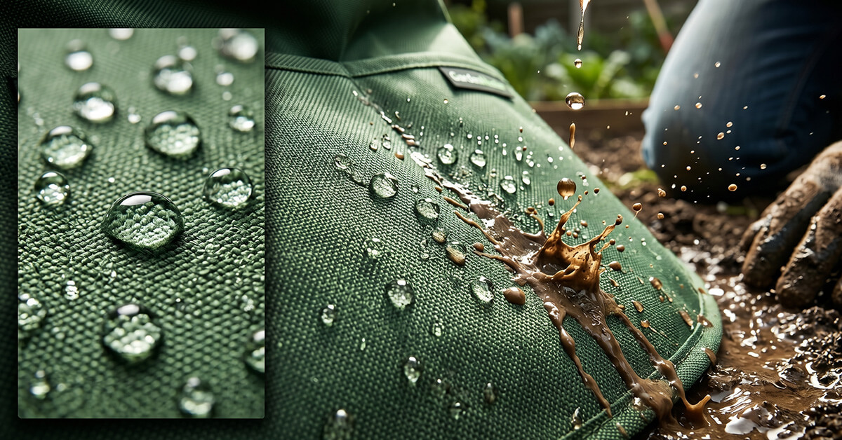 Water-Resistant Lining Repels Mud And Moisture