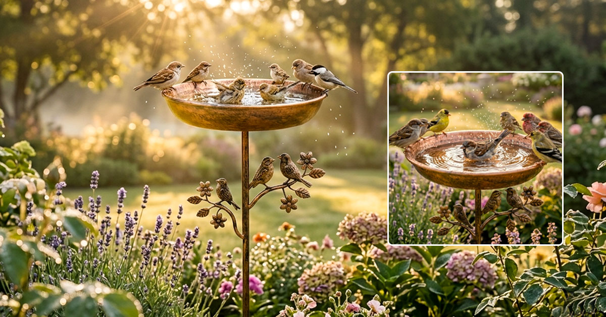 Attracts Wild Birds To Your Garden Naturally