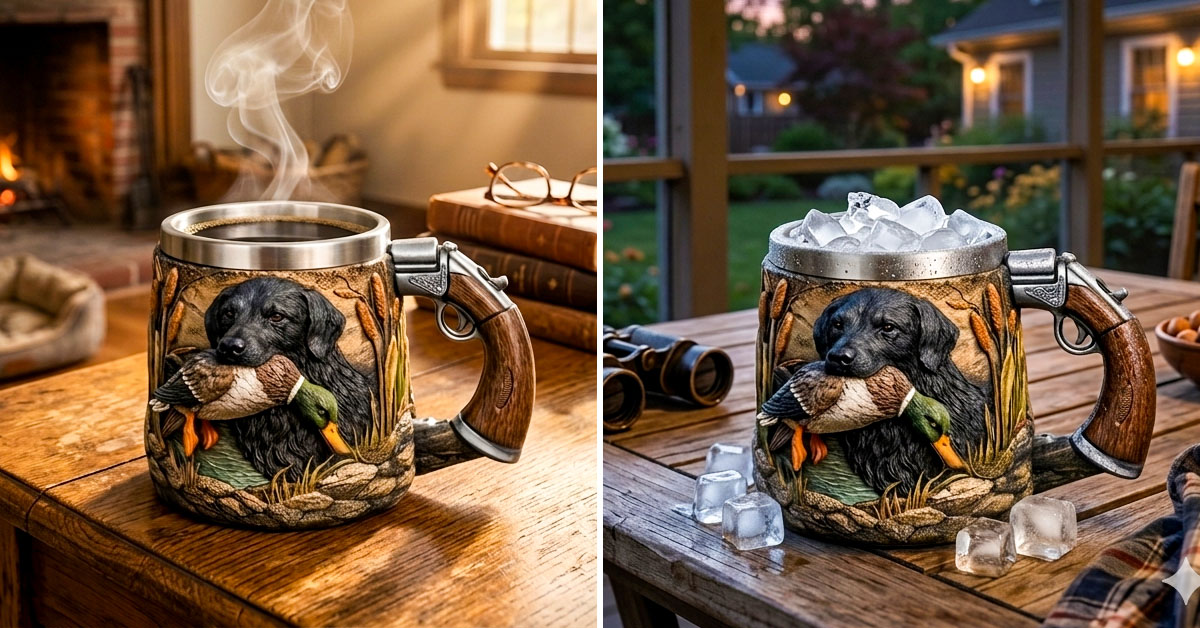 Keeps Hot And Cold Beverages Perfectly Temperature-Controlled