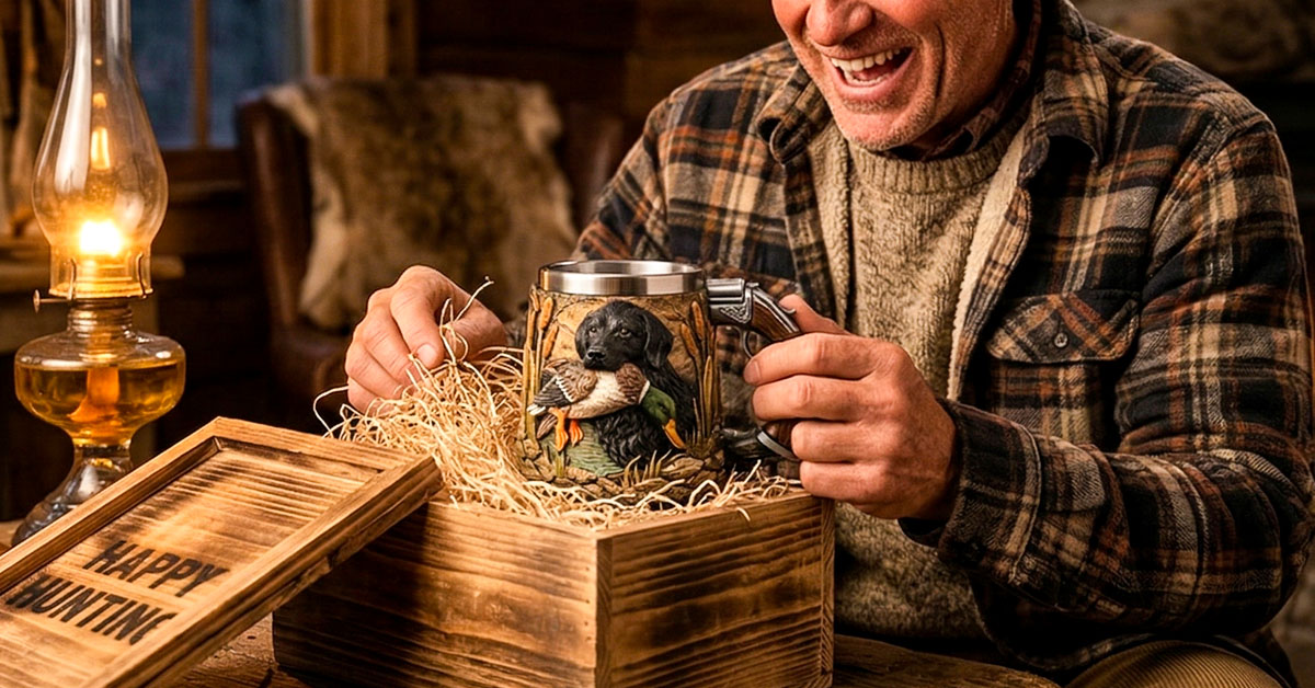 Perfect Novelty Gift For Dog-Loving Hunters