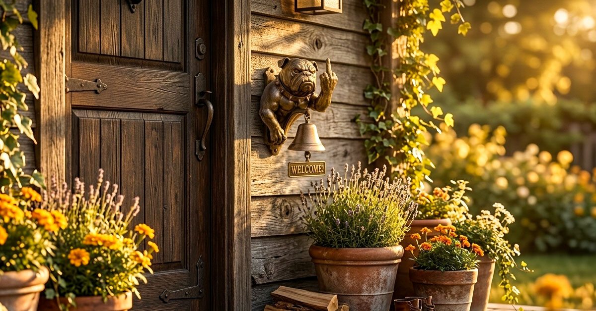 Adds Charming Character to Any Entryway Instantly