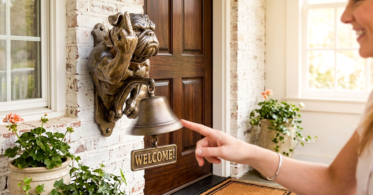 Functions as a Decorative Chime and Welcome Sign