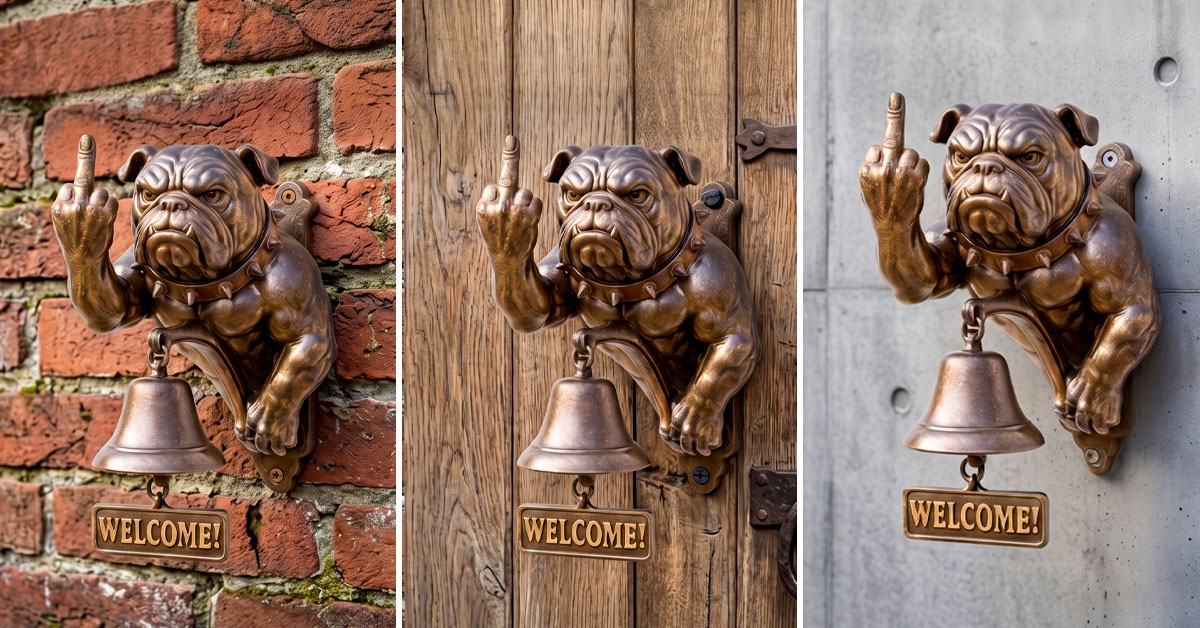 Mounts Easily to Walls, Gates, or Porches
