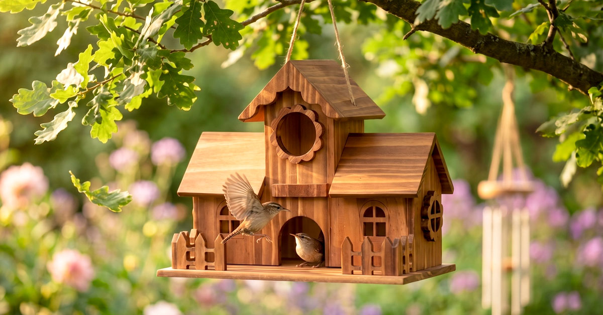 Attracts Real Nesting Birds Within Weeks