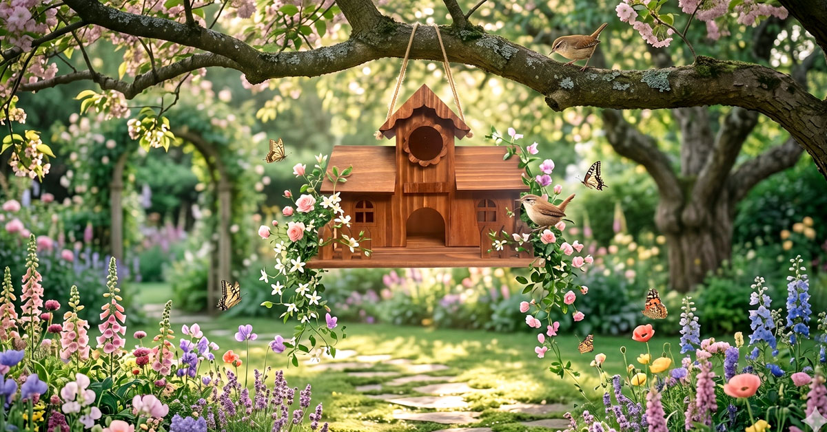 Charming Cottage Style Enhances Your Backyard's Appeal