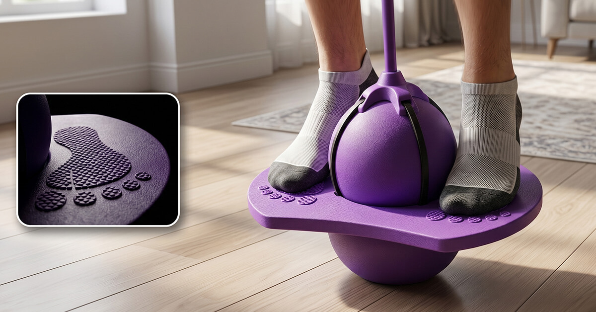 Non-Slip Platform Keeps Every Landing Safe