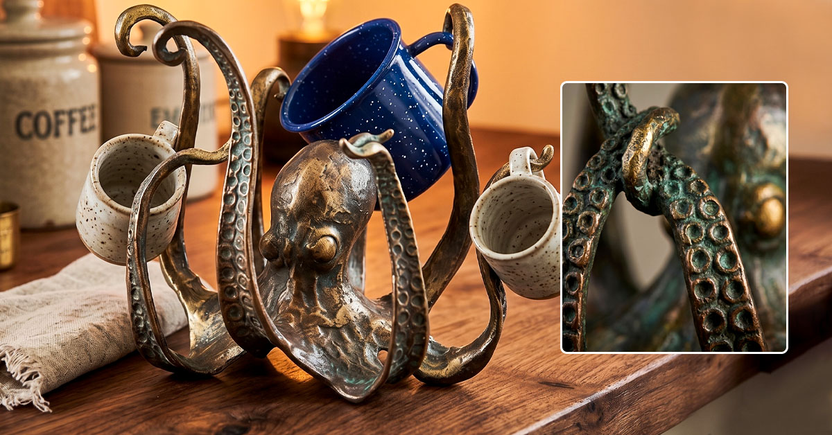 Weathered Bronze Finish Adds Rustic Charm