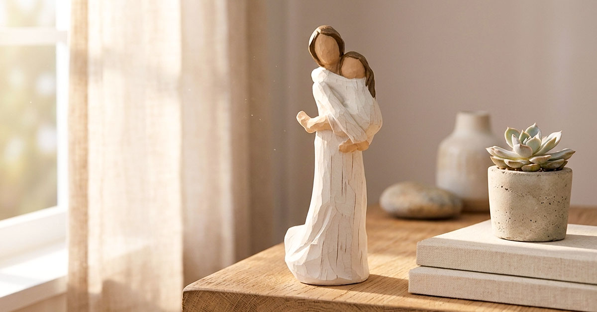 Captures a Child's Loving Embrace of Mom