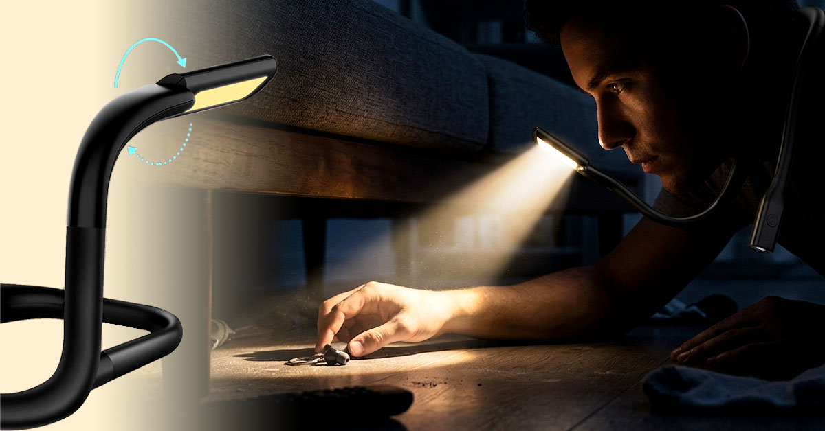 270° Adjustable Head Targets Light Precisely Where Needed