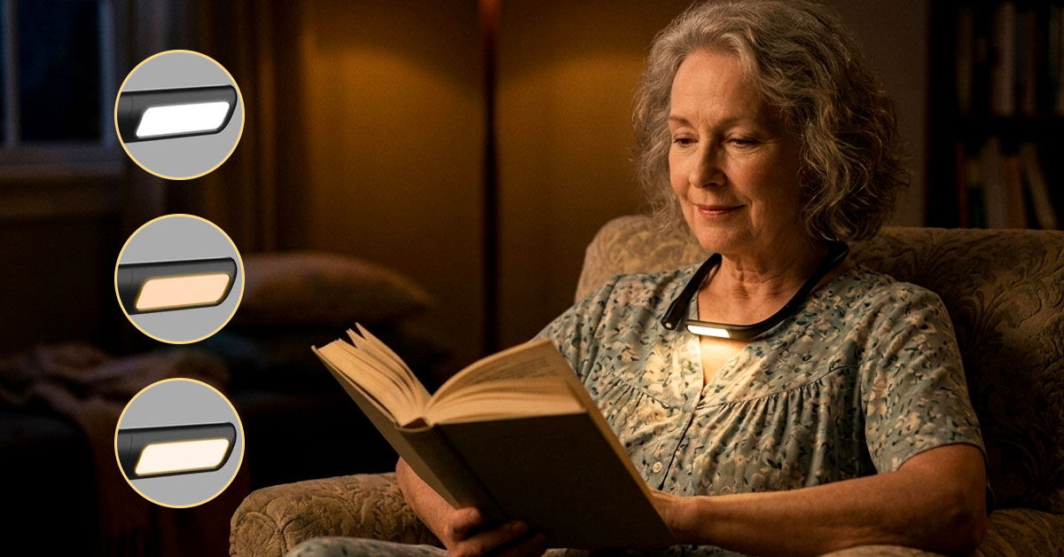 Stepless Dimming Creates Your Perfect Reading Brightness